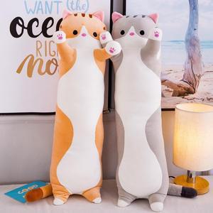 귀요미 고양이 롱쿠션 바디팔로우 등받이쿠션 110cm