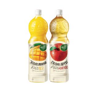 자연은 1.5L (망고, 사과) 각 6입 총 12입