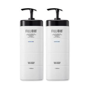 남자바디워시 필리더스 딥클렌징 스크럽 바디워시 500ml 2개