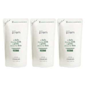 메이크프렘 세이프 미 릴리프 모이스처 클렌징밀크 리필팩 100ml x 3개