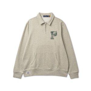 매장정품 폴로 랄프 로렌 POLO RALPH LAUREN [10% 적립금]P윙 플리스 칼라 스웨트셔츠-그레이 MNPOKNI16823