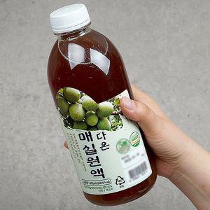 다온_무농약 매실원액 900ml x 4병