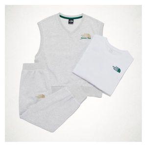 노스페이스키즈 키즈 코지 캠프 3PCS 세트 NM5MR02SHGY 895440