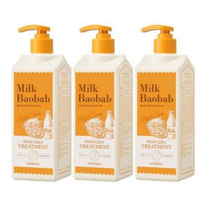 밀크바오밥 하이세라 트리트먼트 미모사, 500ml, 3개