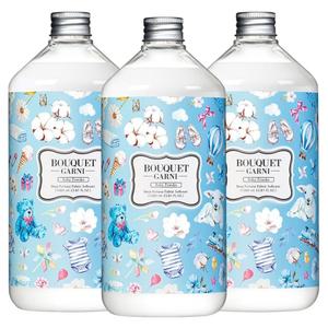 부케가르니 딥퍼퓸 섬유유연제 베이비파우더 본품 1L × 6개