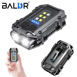 BALDR G111 슈퍼 브라이트 포켓 토치 라이트 LED  린테나 마그네틱 COB EDC  키체인 손전등