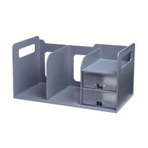 SYSMAX 서랍책꽂이 42300 404x210x207mm 그레이 서류 파일 트레이 책상 정리 오피스 사무실 함