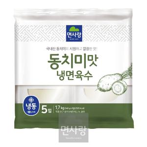 면사랑 동치미맛 냉면육수 340g 5개입