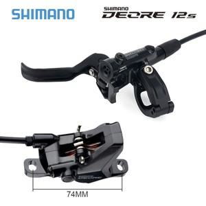 시마노 DEORE M6100 2 피스톤 산악 자전거 유압 디스크 브레이크  로터 RT56 160 180mm LFRR RFLR BR MTB