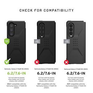 [정품] URBAN ARMOR GEAR [업데이트 버전] UAG 케이스, 삼성 갤럭시 Z 폴드 5 2023 플라이오 프로 올리브
