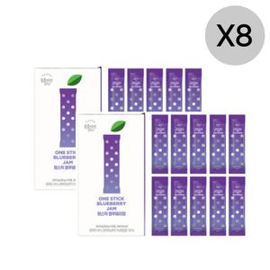 복음자리 원스틱 블루베리잼 20g x160 휴대용 과일잼