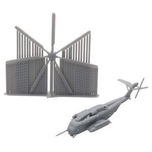 1/350 400 스케일 CH-53E 슈퍼 종마 수송 헬리콥터 금형, 무색 비행기 DIY 장난감용 5 세트