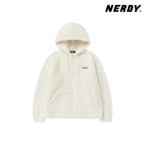 널디 플러피 플리스 자켓 FM1PNEW23FJ0303-IVORY