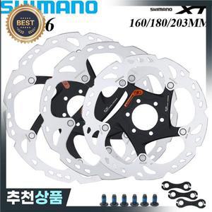 Shimano XT SM-RT86 브레이크 디스크 로터 아이스 기술 6 볼트 160mm MTB 자전거