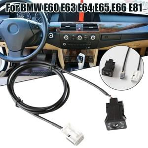 보조 어댑터 오디오 케이블 BMW E60 E63 E64 E65 E66 E81 E82 E87 E88 E90 E91 E92 익스텐션 보조 어댑터