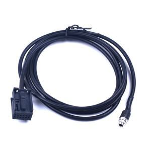 CD 6000 AUX 오디오 입력 어댑터 연결 케이블 d Fiesta Fusion Transit Car 3.5mm 암 잭 플러그