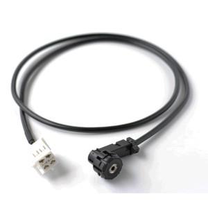 메르세데스 벤츠 W203 C 클래스 W209 CLK A 용 자동차 3.5mm 여성 오디오 음악 AUX 케이블 입력 어댑터 203