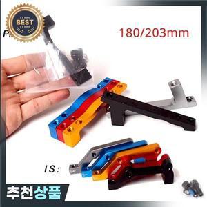 MTB 자전거 디스크 브레이크 로터 전면 180mm IS/PM 캘리퍼스 어댑터 알루미늄 합금 포스트 마운트