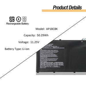 컴퓨터 노트북 36GL 7 교체용 A515 56G A514 에이서 A515 56 5 52K A514 A515 A715 56T 배터리 AP18C8K A514 A514 42G 54G 52 아스파이어 아스파이어 54