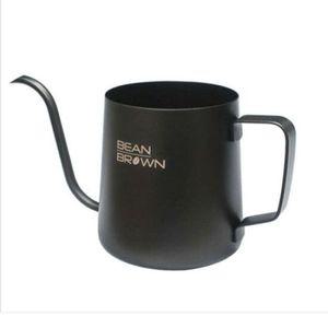 주전자 티포트 빈 브라운 커피 핸드 드립 포트 메이커 350ml