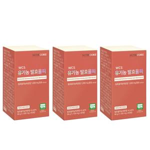 뉴트리코어 유기농 발효 율피 NCS 국내산 밤 속껍질 밤껍질 고농축 울피 을피 3개 MJ