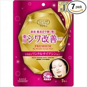 코스 KosE 코세이 클리어 턴 .에센스 세럼 마스크 7장 의약 부외품