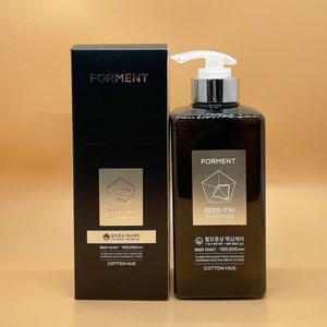 포맨트 비어틴 탈모케어 퍼퓸 코튼허그 샴푸 500mL
