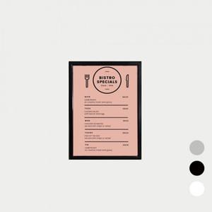 MO A3 개폐식액자 OW1-A3 알루미늄 오픈액자 광고 홍보물 포스터 안내판