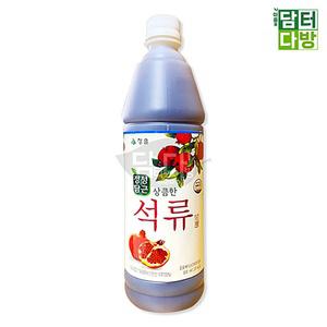 (무료배송) 청솔 상큼한 석류 원액 835ml/청솔/석류원액/석류베이스/
