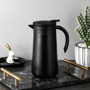 보온 리빙오 이중진공 주전자 750ml 스텐 보냉 물병