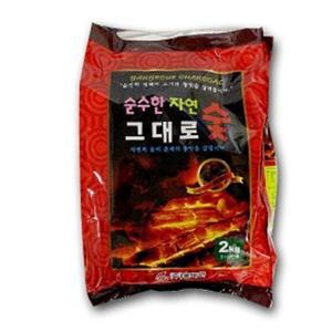 [RG73N8T0]순수한 자연 그대로 숯 2kg 구이용숯 숯가습기