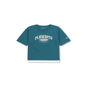 [폴햄키즈] 공용)더블니트 레이어드 반팔티PKF2TS3011-GN