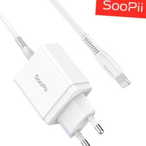 핸드폰충전기 Soopii 25W PD 2M C to 8핀 고속충전기 ZX