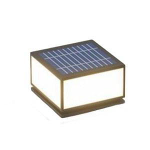 태양광 사각 문주등 스 테크 LED 접속 조명 250x250x180mm/LED 램프
