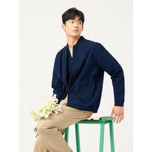 [빈폴] 시어서커 집업 카디건 - 네이비 (BC5341C54R)