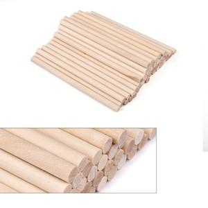 3mm 5mm 2550pcs 라운드 나무 스틱 DIY 수제 공예 목공 용품에 대 한  재료 만들기