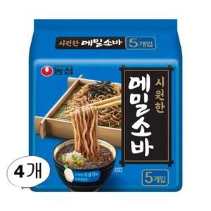 농심 메밀소바 127g 20개
