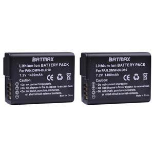 파나소닉 DMC GF2GK G3 GX1 DMC-GF2 배터리 DMW-BLD10E DMW 2 개 1400mAh