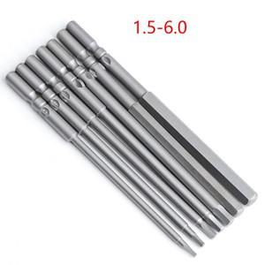 원형 섕크 임팩트 전기 육각 드라이버 비트 드릴 헤드, 마그네틱 801, 60 100 150mm, H1.5 H2.0 H3 H4 H5 H
