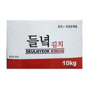 (무)(면)(냉장)들녁 배추김치(냉장 슬라이스 10kg)X1개