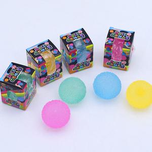 2500 로제 스트레스볼 12개 1BOX 6cm 원형 케이스 주물럭 촉감 감각놀이 모찌 말랑이