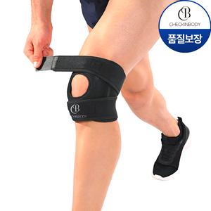 [내일도착] 체크인바디 무릎보호대 관절 연골 슬개골 슬개건 농구 러닝 등산 무릎아대