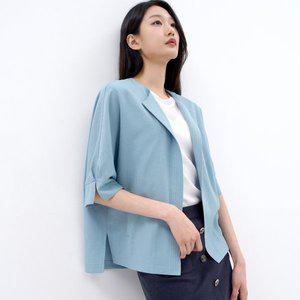[지센]린넨라이크 미니멀 자켓 LCJKN422_SB