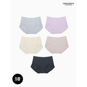 [하프클럽/크로커다일 이너웨어]라이크라 인견쉘론 감탄팬티 5종(2)
