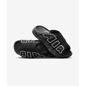 [매장정품] 나이키 NIKE 에어 모어 업템포 슬라이드 M - 블랙클리어화이트 / DV2132-001