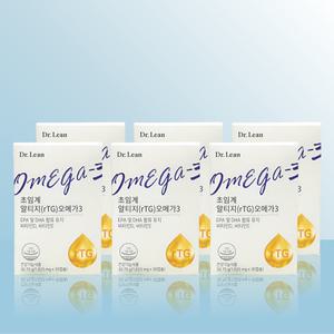 닥터린 초임계 알티지 오메가3 1025mg x 30캡슐 x 6개 / IBY