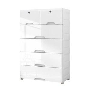 와이드서랍장 수납장 드레스룸 5단 옷장 플라스틱 3단 프라스틱 화장대 40x30x90cm