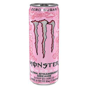몬스터에너지 울트라 스트로베리 드림즈 355ml x 24캔 / 에너지드링크 탄산음료