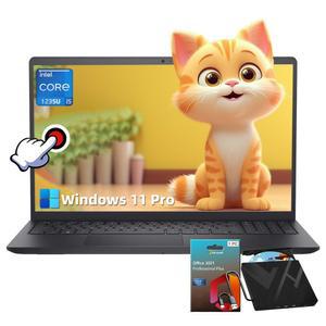 Dell 2024 Inspiron 15 노트북 작업 용 15.6인치 FHD 120Hz 디스플레이 AMD Ryzen 5-5500U(6코어) 8GB RAM
