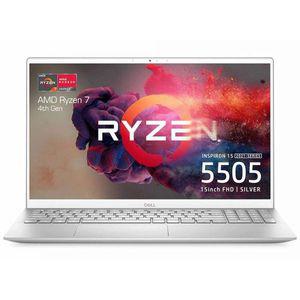 Dell Inspiron 5505 노트북 AMD Ryzen(TM) 7 4700U 8GB DDR4 256GB M.2 PCIe NVMe 솔리드 스테이트 드라이